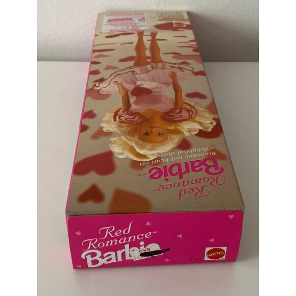 Barbie Red Romance Special Edition 1992 Mattel 3161 NRFB Holiday Doll - Picture 9 of 10